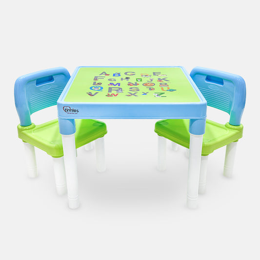 TINNIES CHILDREN TABLE SET BLUE