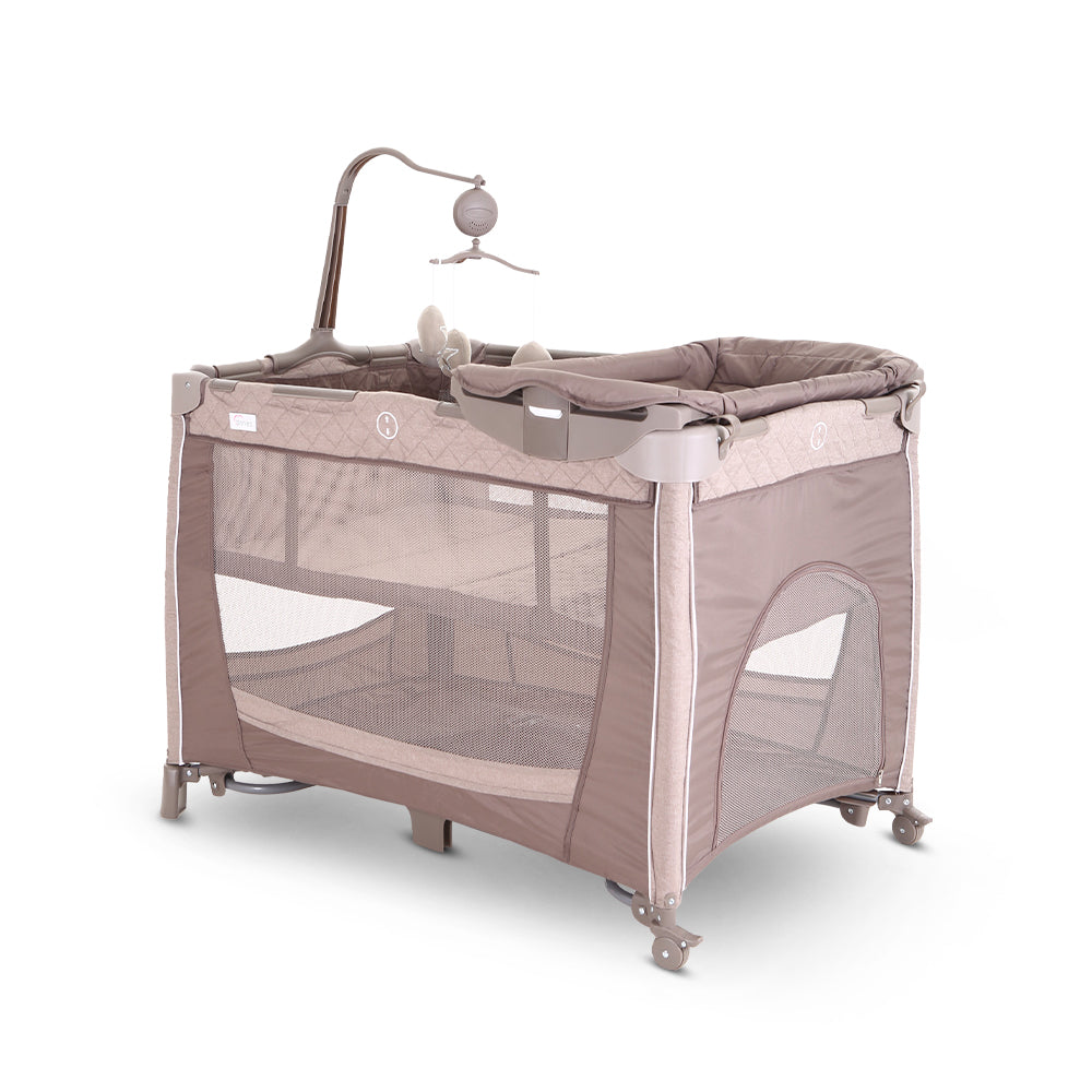 BABY PLAY PEN - KHAKI