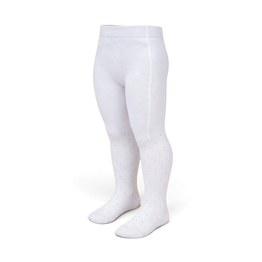 LEGGINGS POLKA DOT WHITE