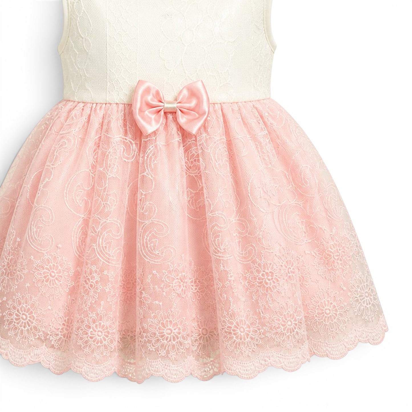 FLORAL BABY GIRL FANCY FROCK GIFT SET