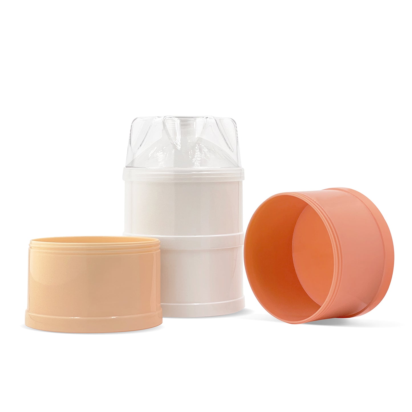Farlin Milk Container Grow With Colors Peach