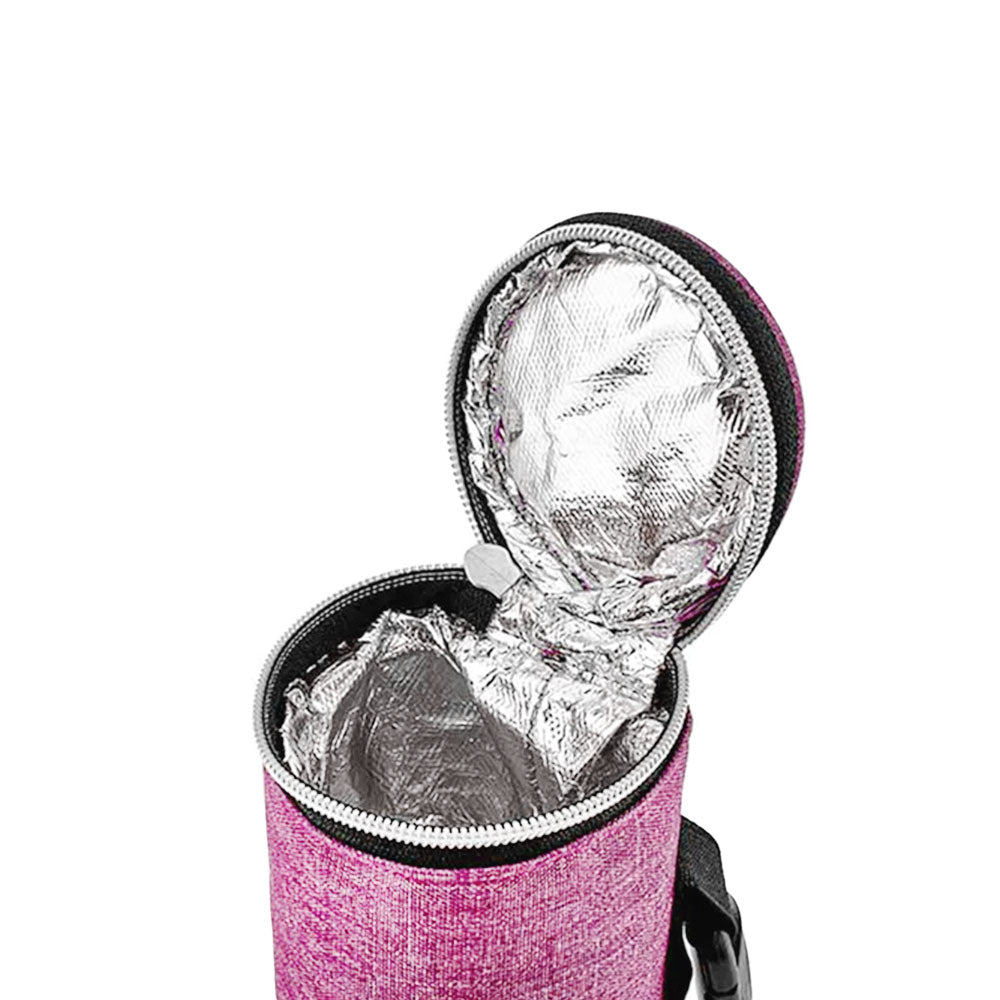 INSULATED BOTTLE HOLDER PINK