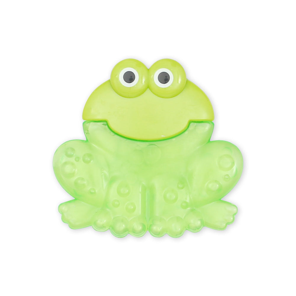 TEETHER GREEN FROG WATER FILLED