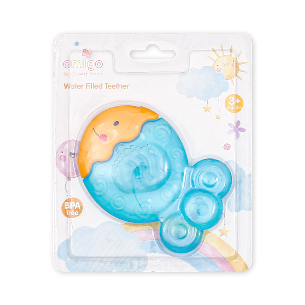 TEETHER BLUE FISH WATER FILLED