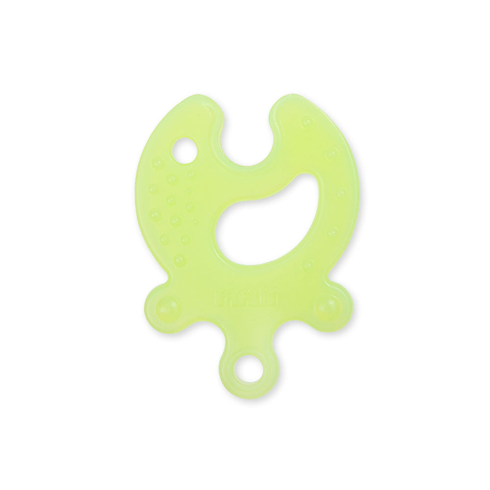 PUZZLE GUM SOOTHER - GREEN & BLUE