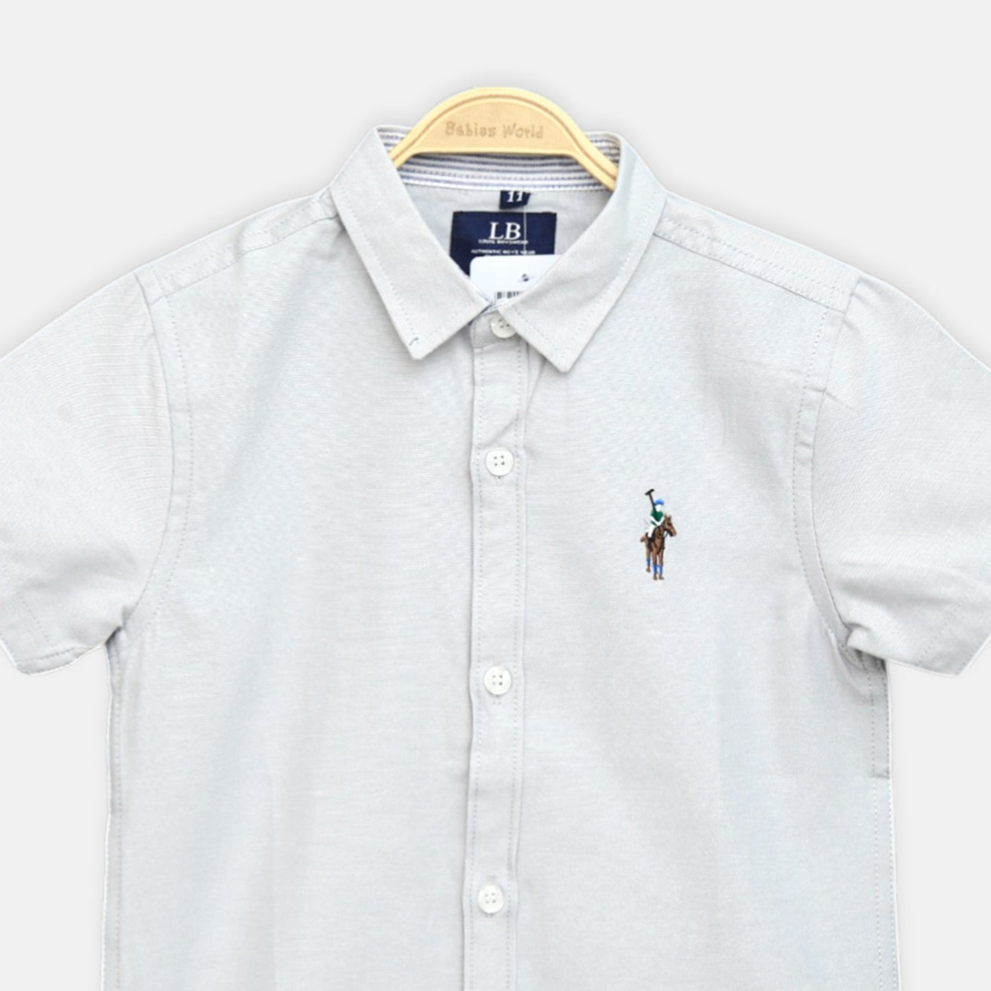 Light Grey Oxford Shirt