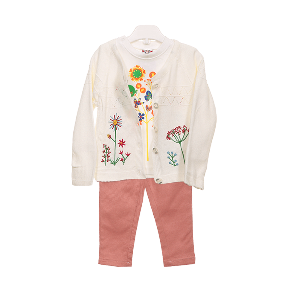 GIRL SUIT-CREAM