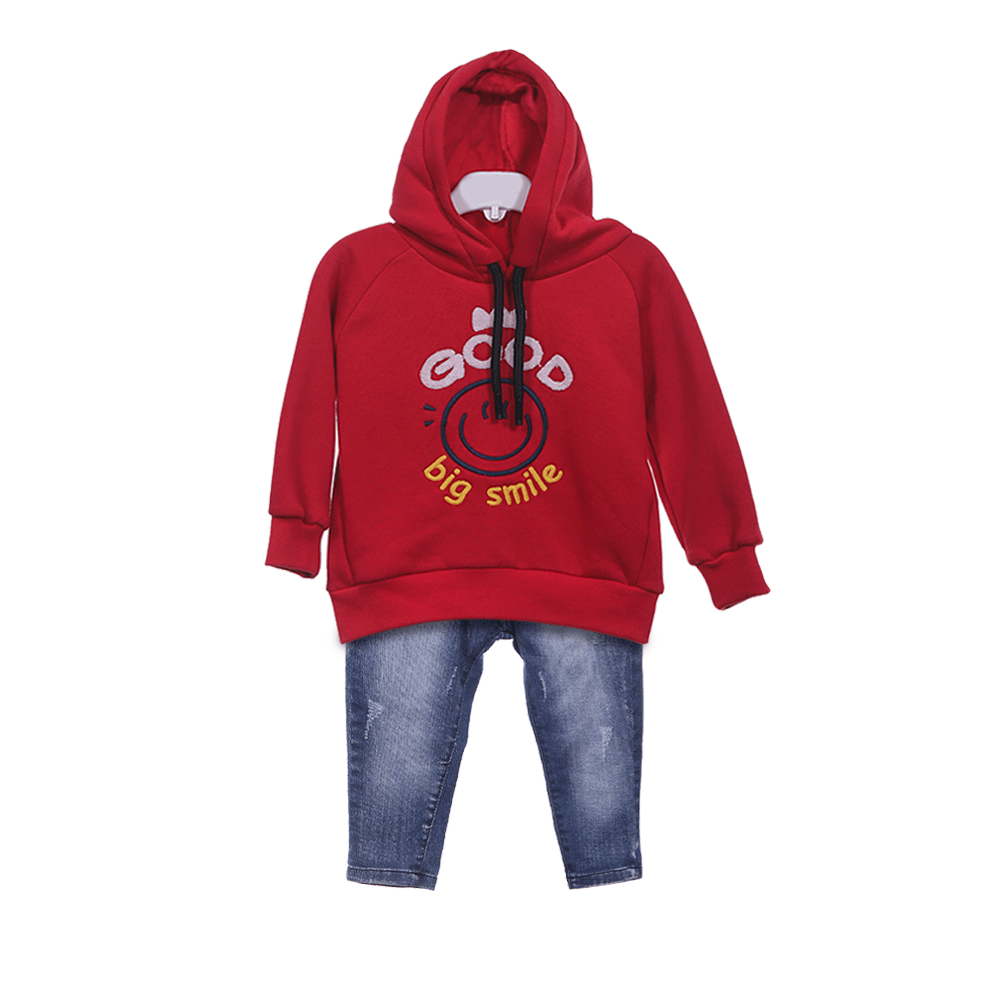 BOY SUIT-RED