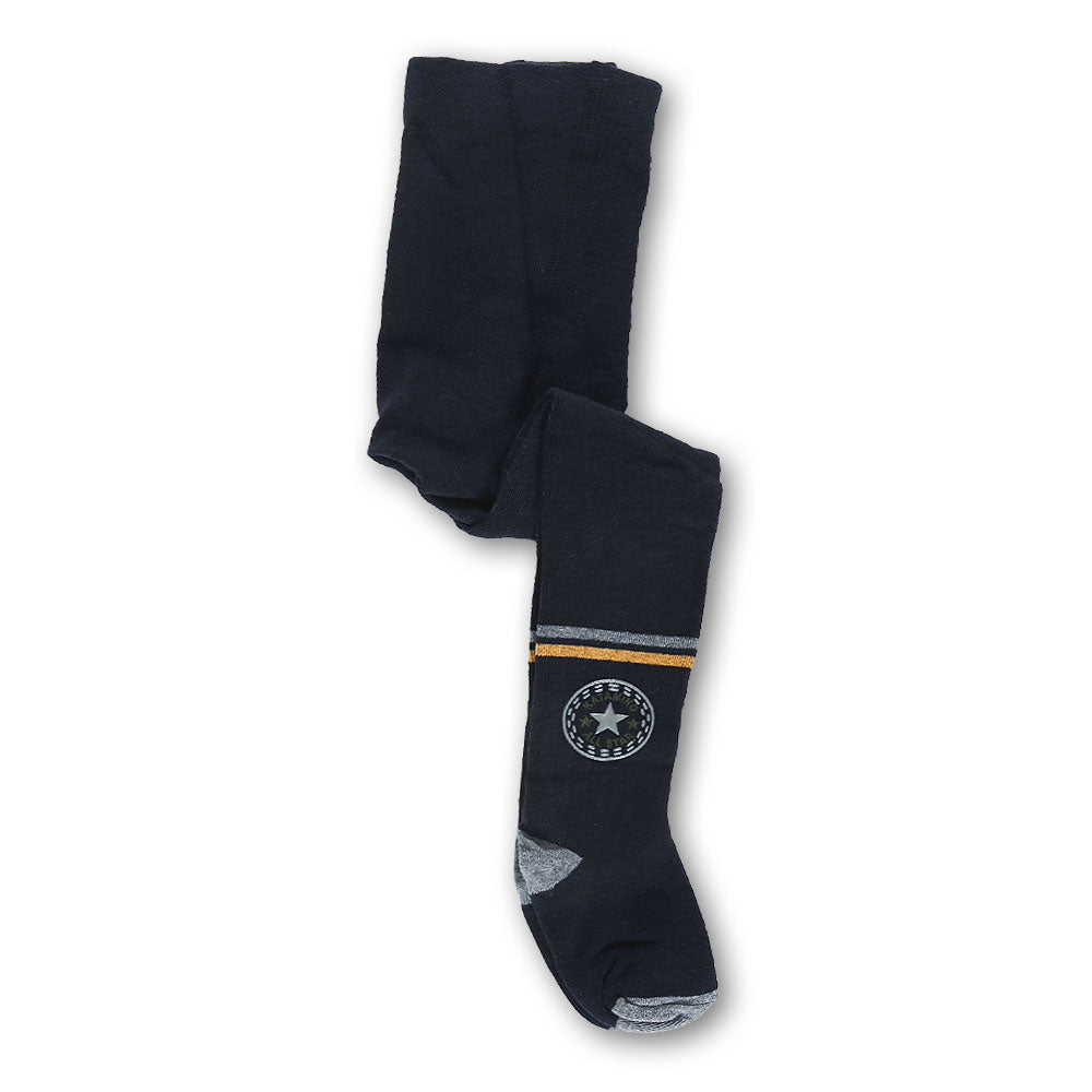 BOY TIGHTS / LEGGINGS NAVY STRIPES ALL STARS