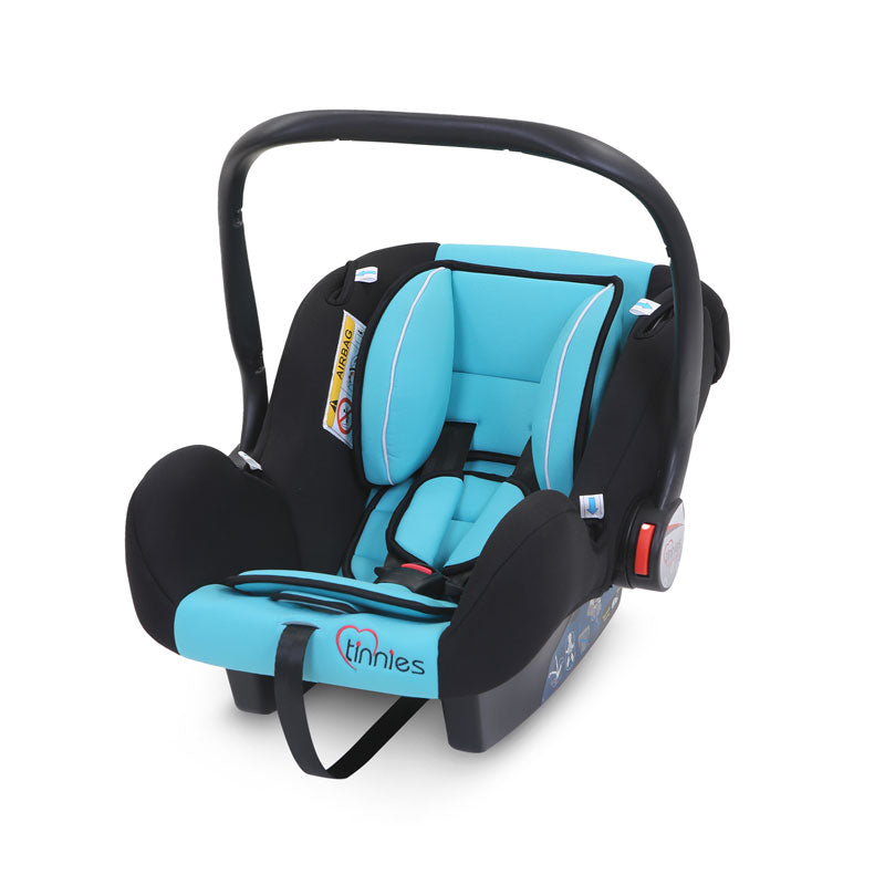 CARRY COT & CAR SEAT-GREEN