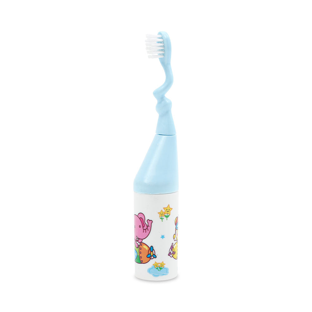 MUSICAL TOOTH BRUSH BLUE AEROPLANE MUSICAL