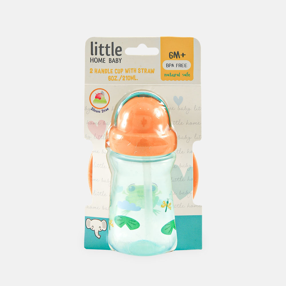 TRAINING CUP STRAW ORANGE - 210ML