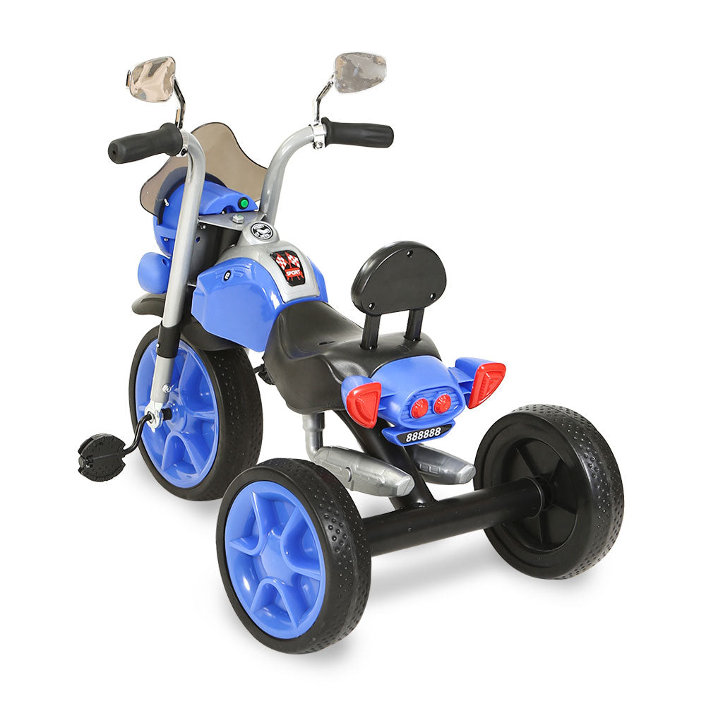 MOTORBIKE TRI CYCLE BLUE