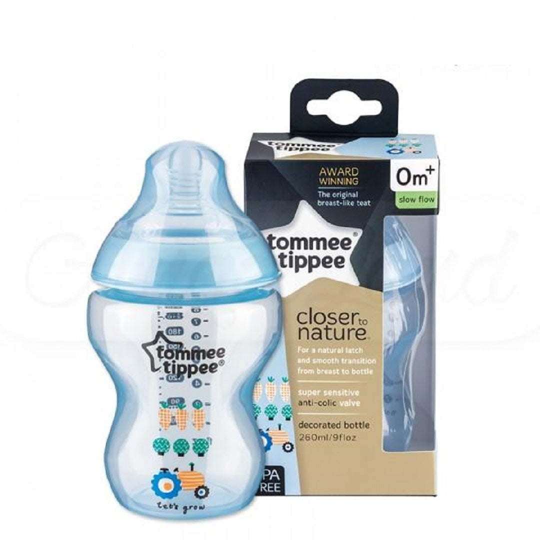 TT TINTED BOTTLE 260ML/9OZ BLUE