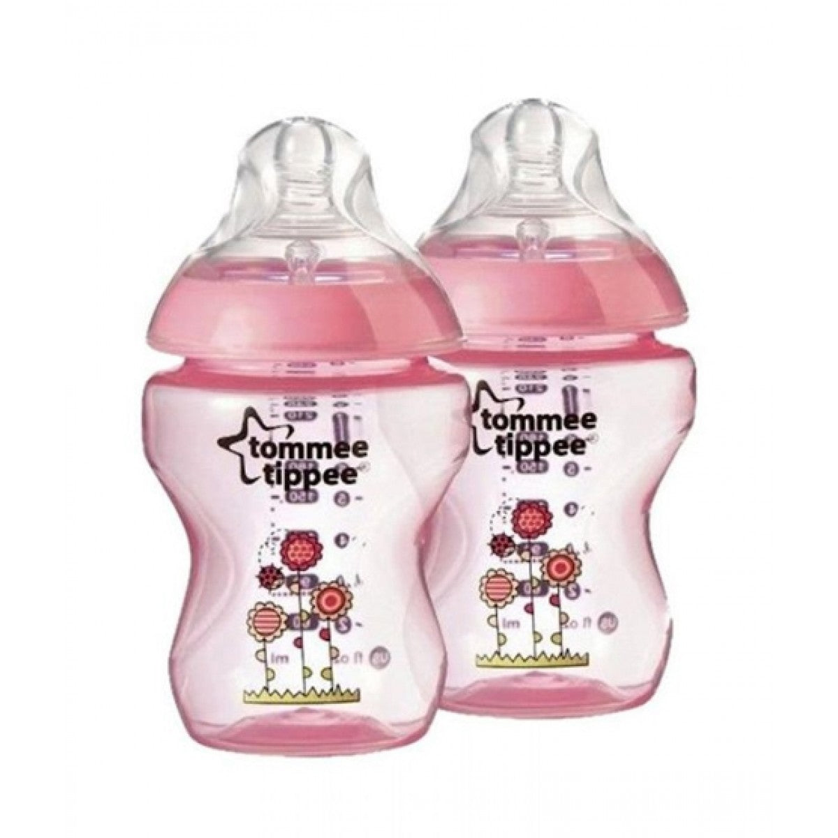 PINK 2PK TINTED BOTTLE 260ML/9OZ