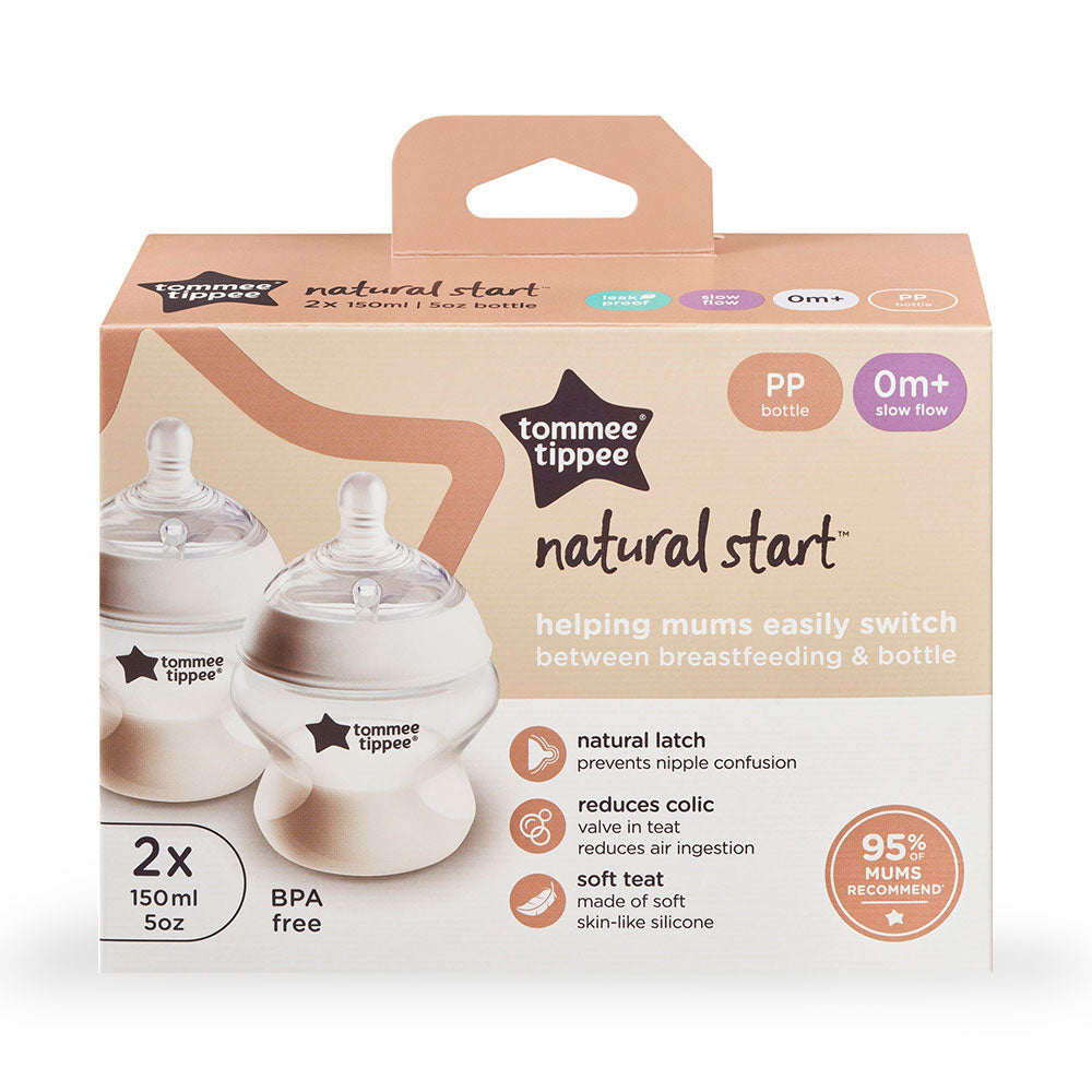 NATURAL START BOTTLE 150ML PK-2