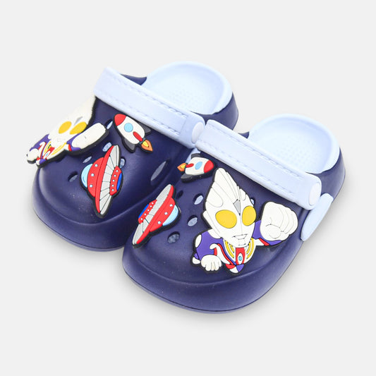 BOY'S ULTRAMAN CROCS – NAVY BLUE