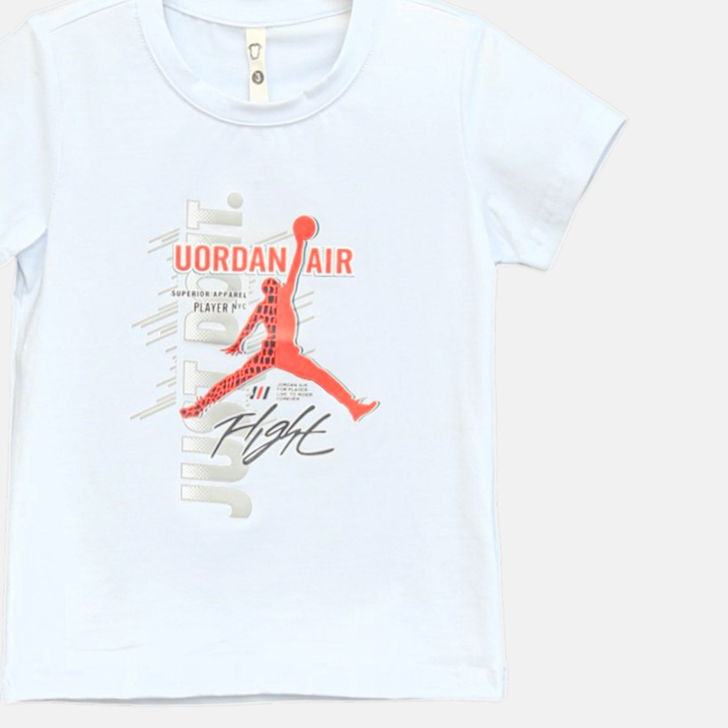 White Jordan Air Tee