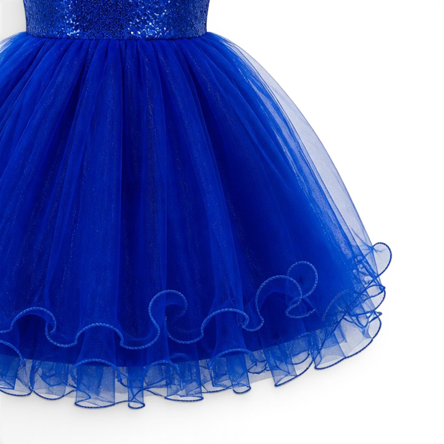 ROYAL BLUE BABY GIRL FANCY FROCK GIFT SET