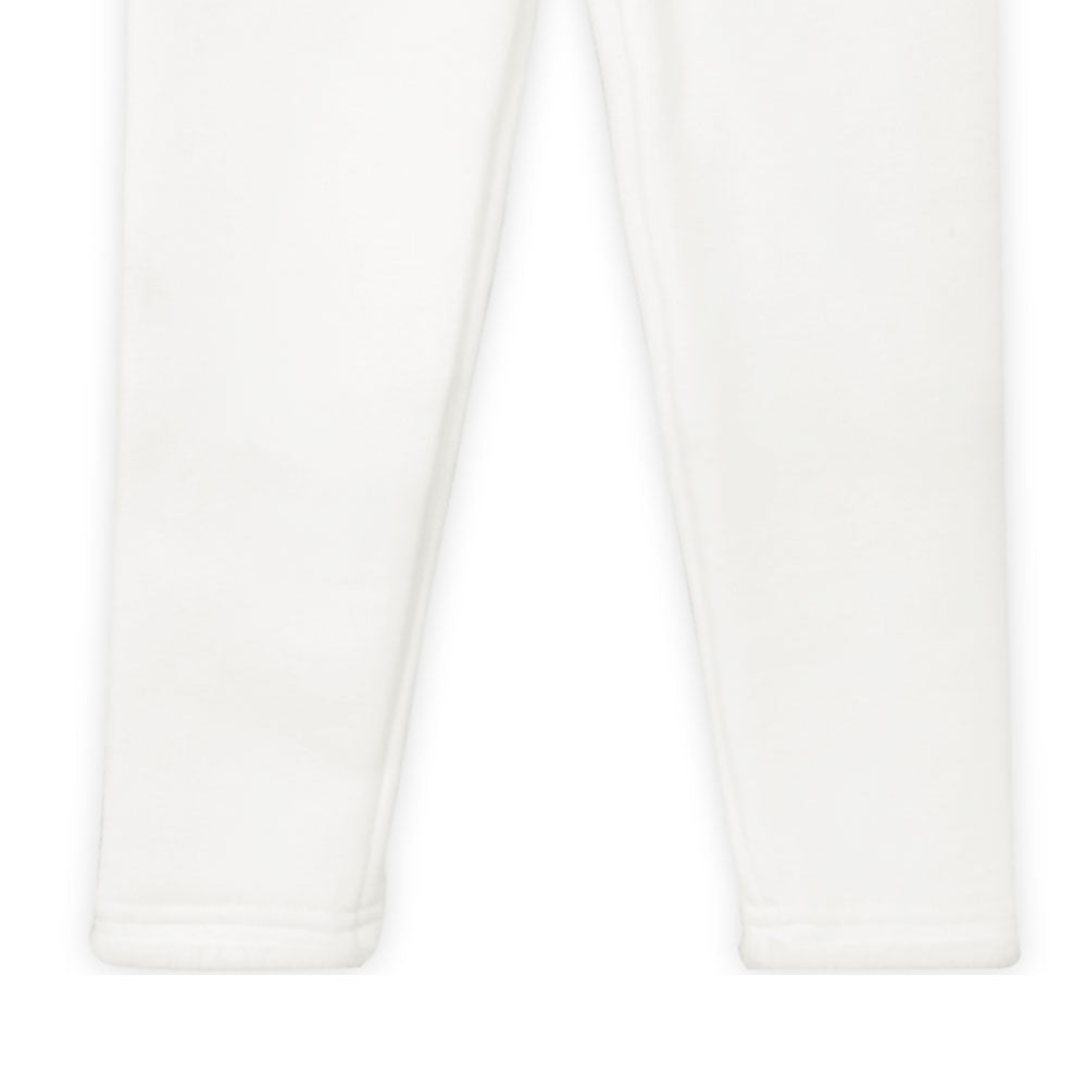 UNISEX TIGHTS WHITE FLEECE