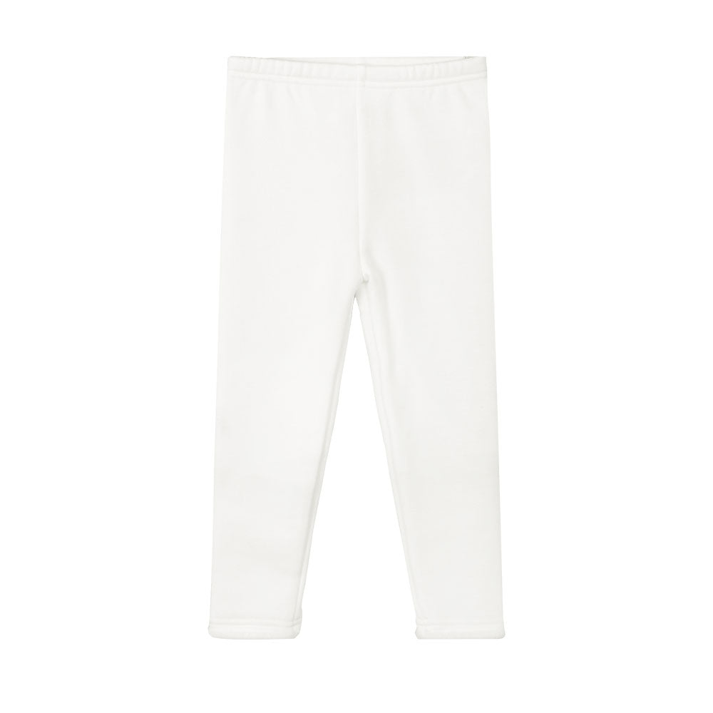 UNISEX TIGHTS WHITE FLEECE