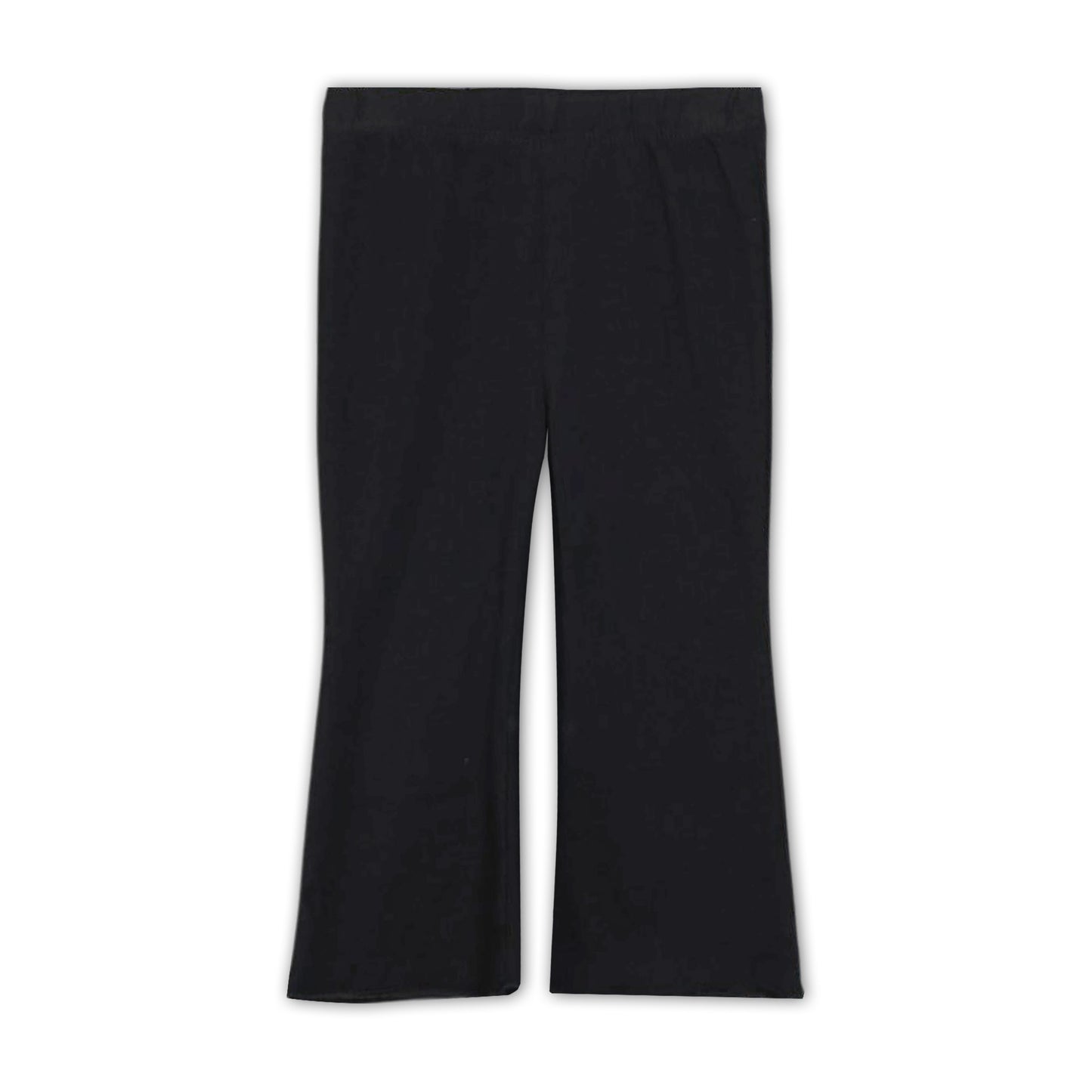 GIRLS' BLACK FLARE TIGHTS