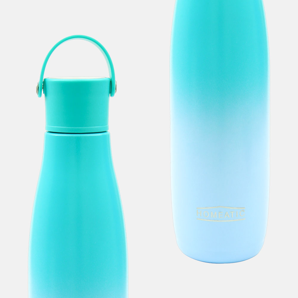 STEEL WATER BOTTLE 700 ML BLUE