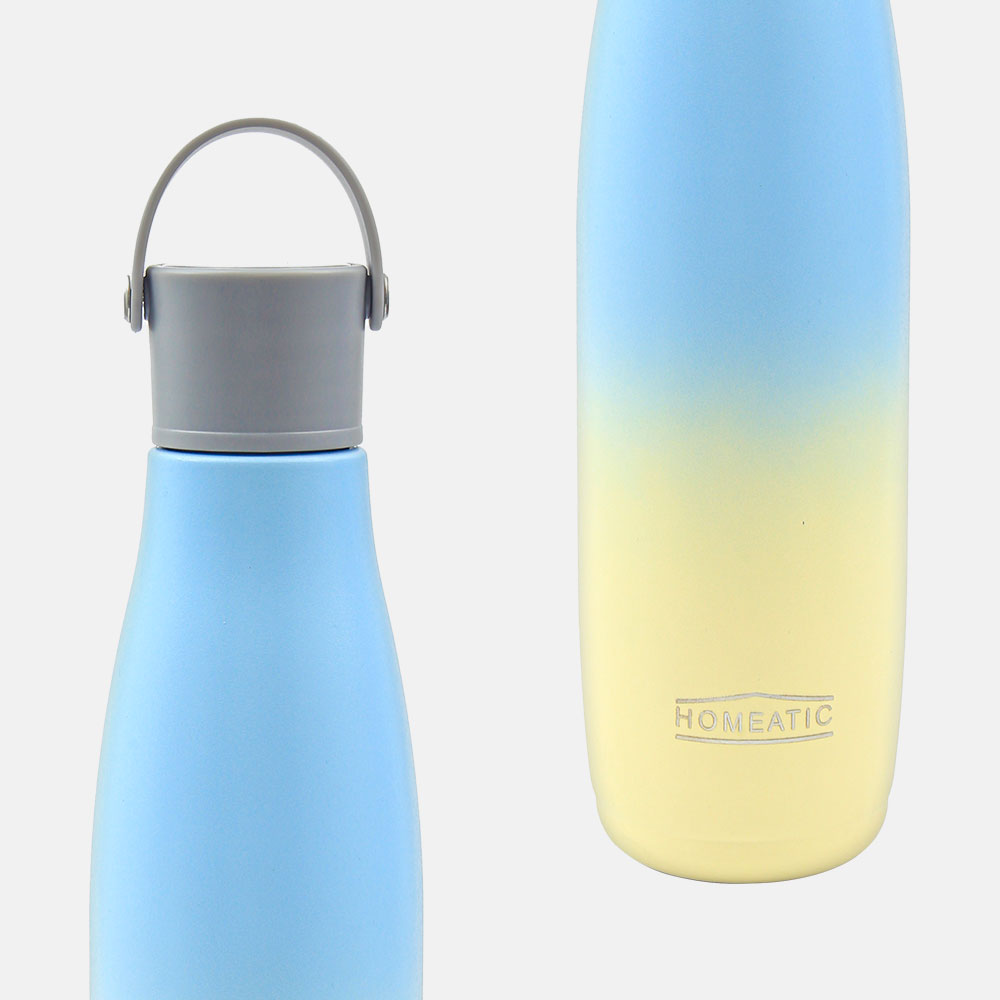 STEEL WATER BOTTLE 700 ML YELLOW