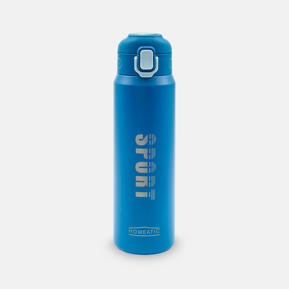 STEEL WATER BOTTLE 800 ML BLUE