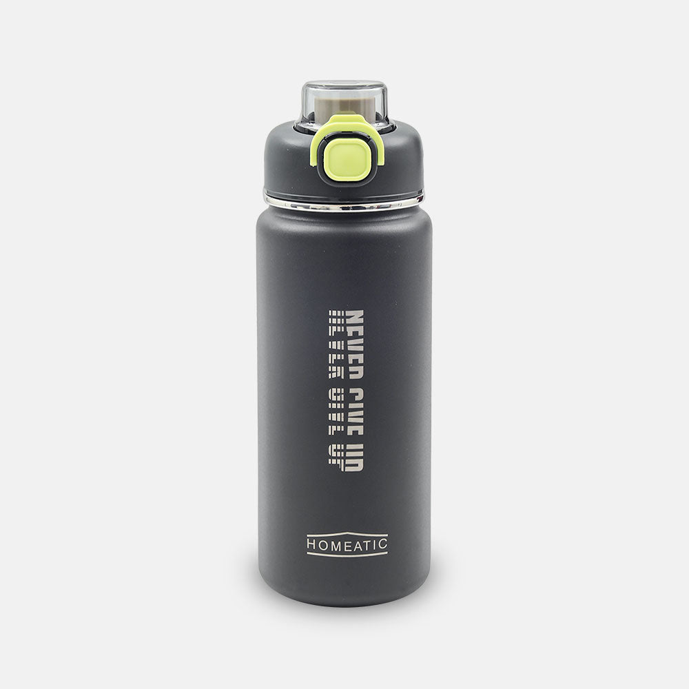 STEEL WATER BOTTLE 750 ML GREY