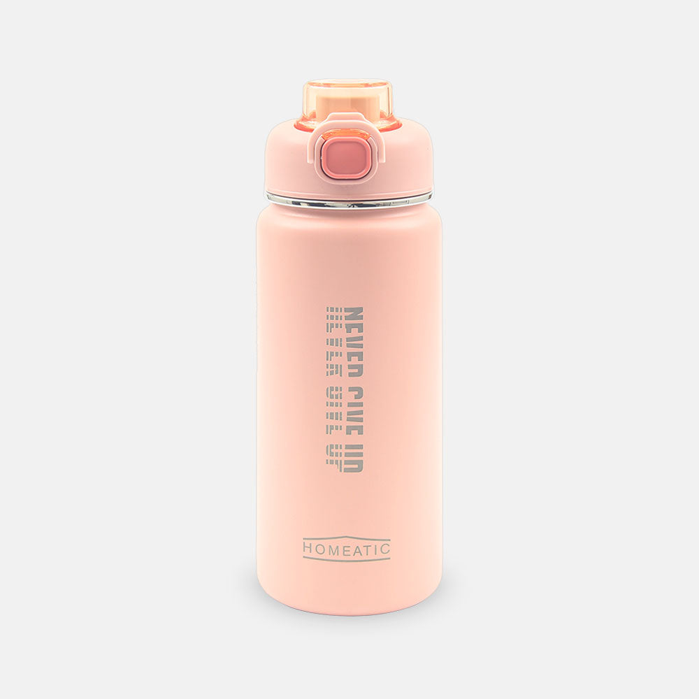 STEEL WATER BOTTLE 750 ML PINK