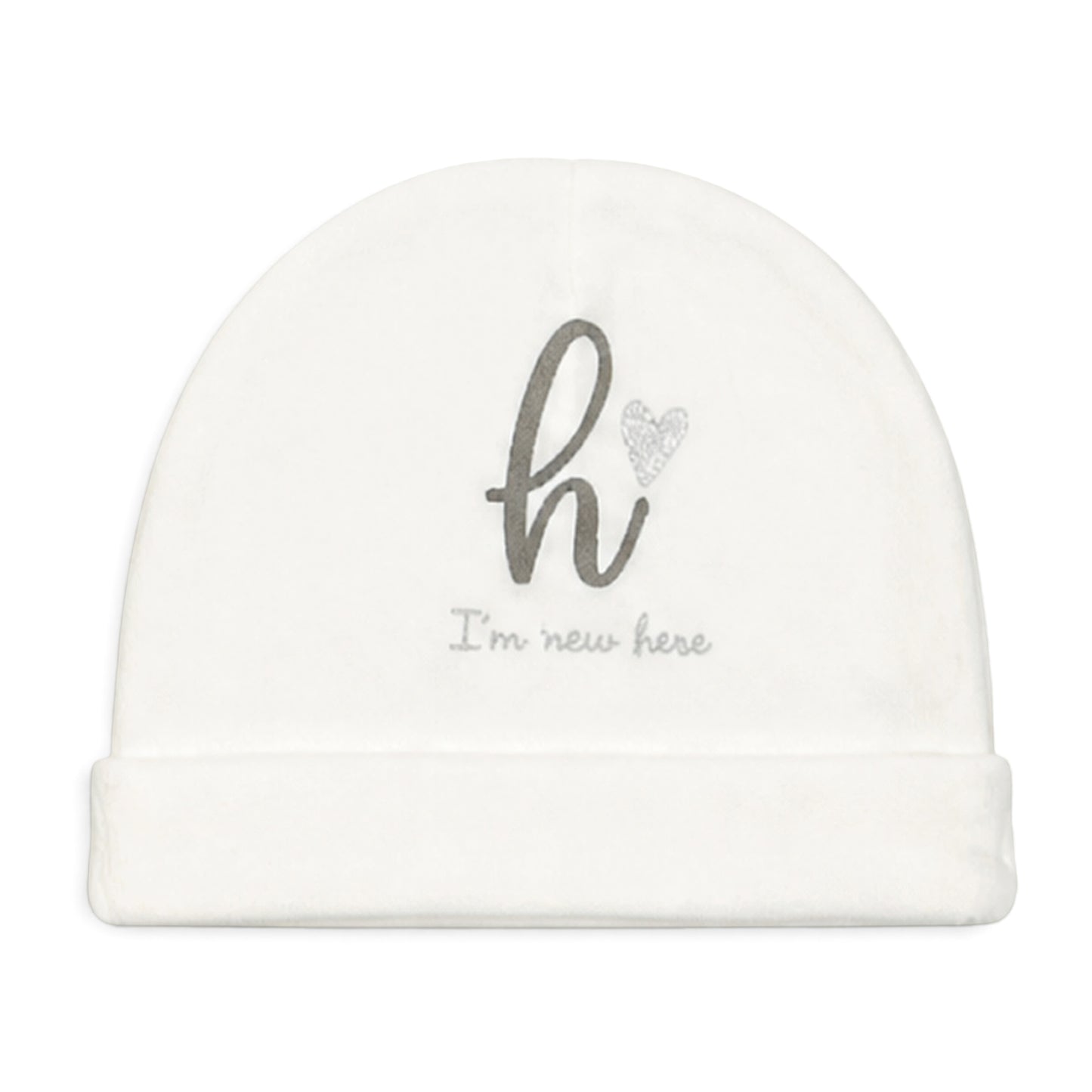 "I'M NEW HERE" INFANT BABY CAPS PK-3