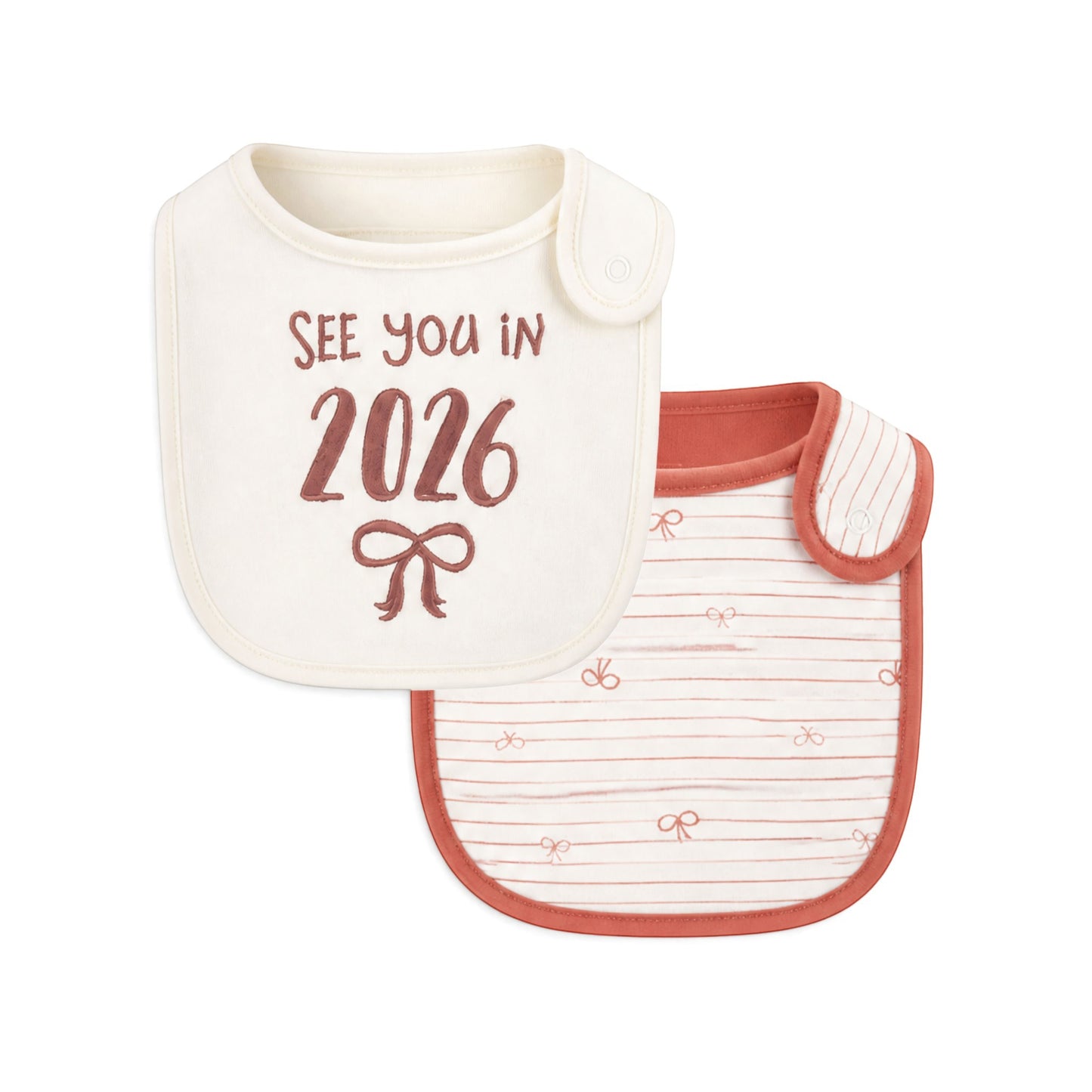 "SEE YOU IN 2026" BIBS PK-2