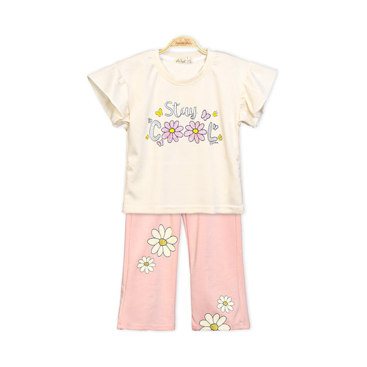 PURPLE FLOWER PUZZLE SUIT
