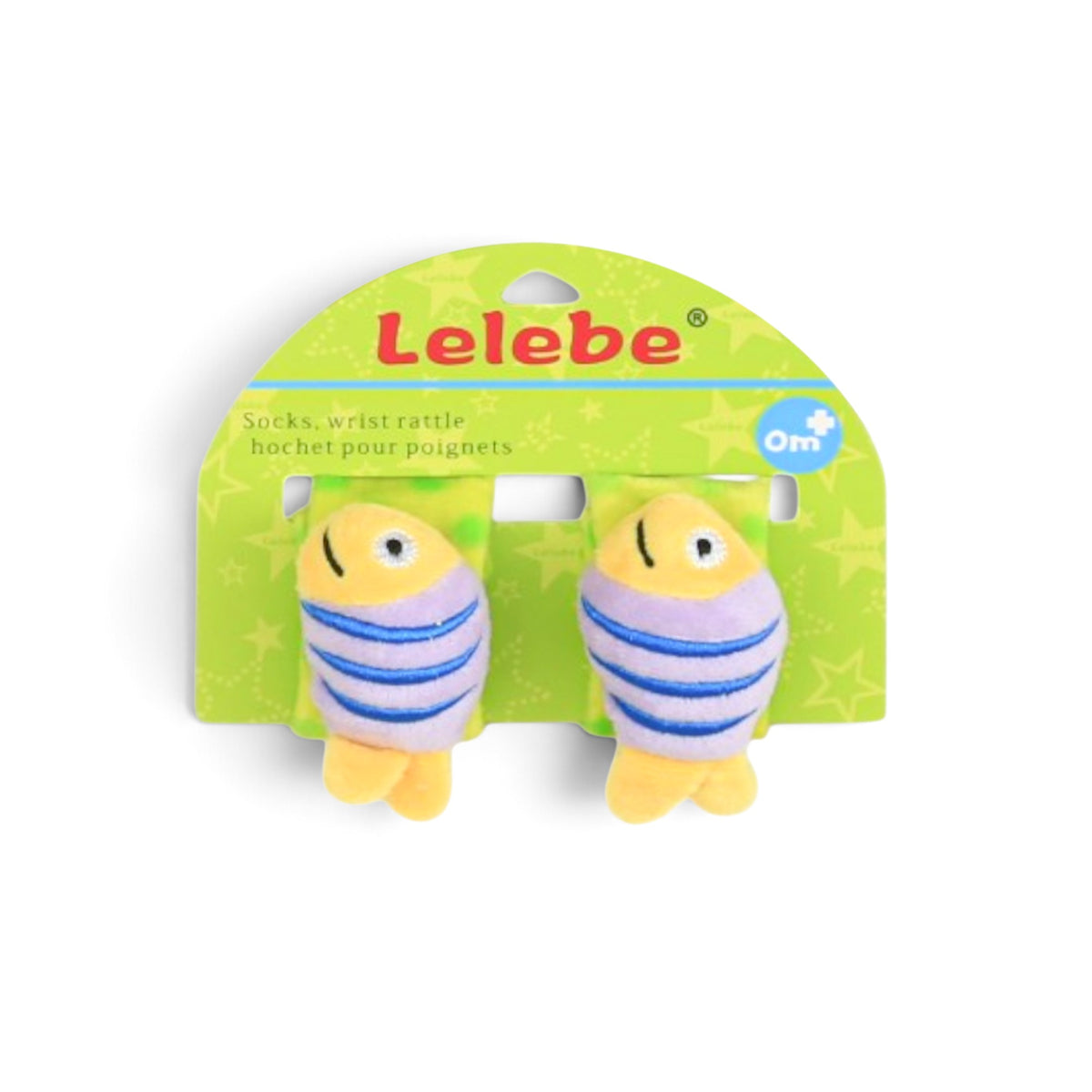 LELEBE FISH RATTLE WRIST TOY