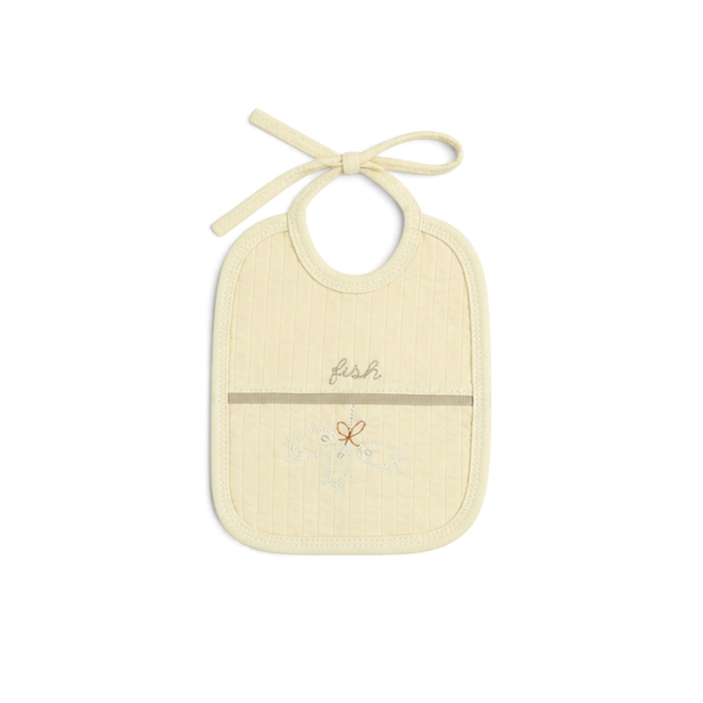 CREAM "FISH" TRUCK BABY BOY GIFT SET