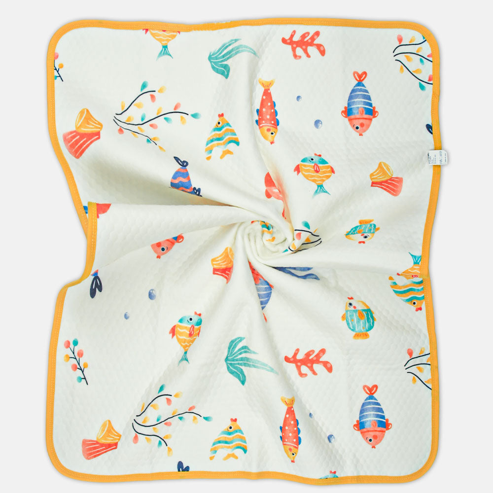 WATER PROOF PAD FISH PRINT