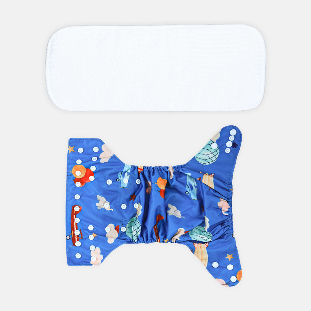 WASHABLE DIAPER BLUE