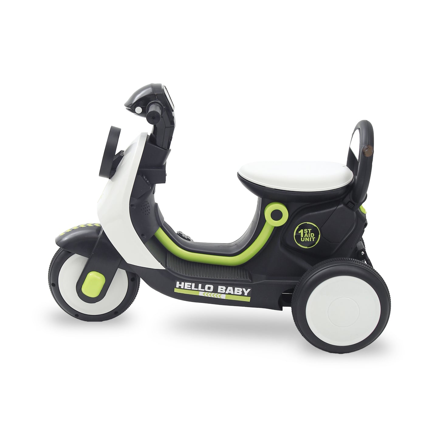 BATTERY BIKE WHITE