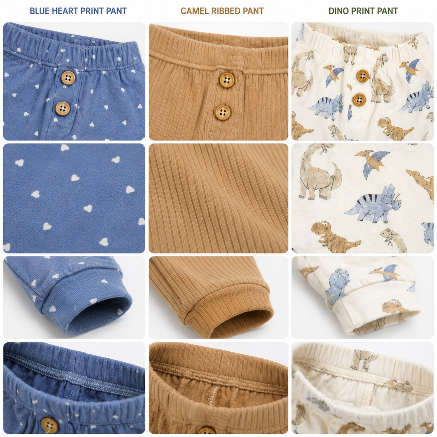 DINO DREAMS BABY BOY PAJAMAS PK-3