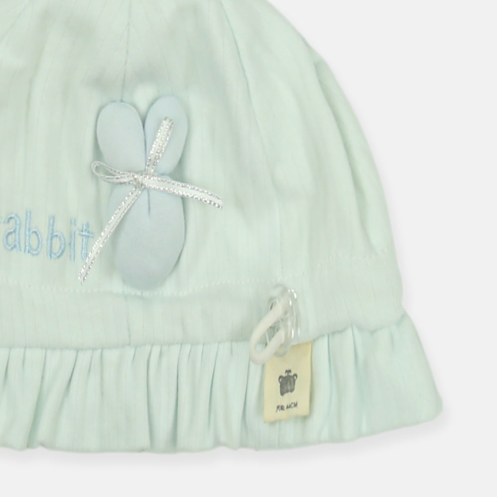 WINTER CAP SIZE: 44-46 CM ICY BLUE RUFFLE
