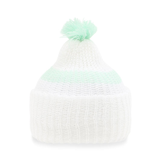 BABY WOOLEN CAP GREEN