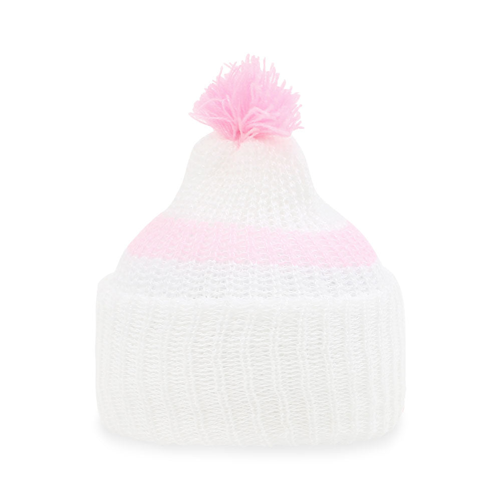 BABY WOOLEN CAP PINK