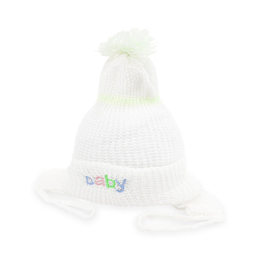 BABY WOOLEN CAP GREEN BABY
