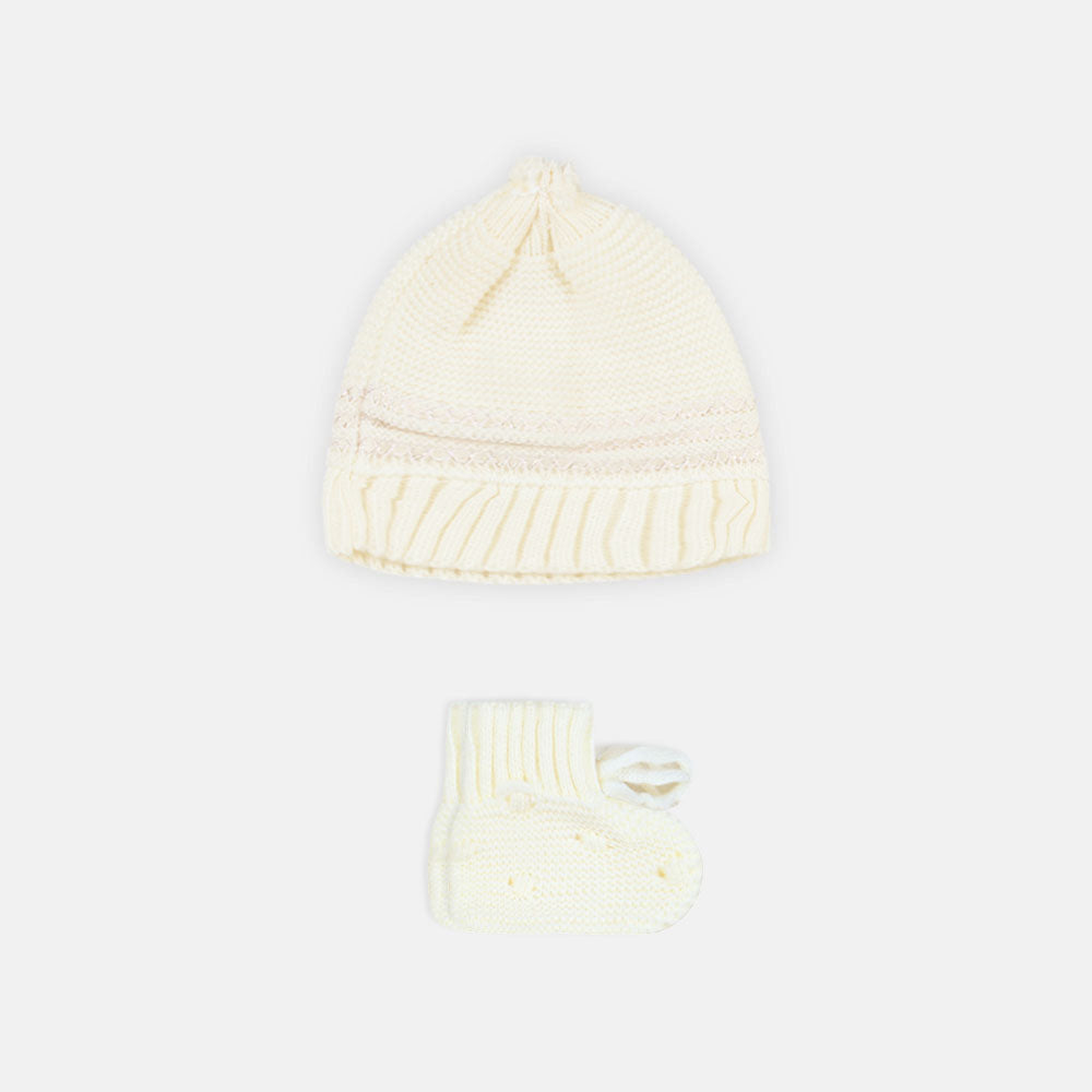 BABY WOOLEN SUIT PK-4 SKYLINE PINK