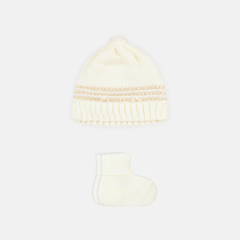 BABY WOOLEN SUIT PK-4 MOONBEAM BROWN