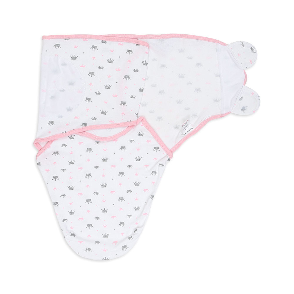 SWADDLE SHEET GLITTERY CROWN