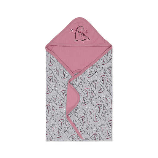 WRAPING SHEET PINK CUTIE DINO