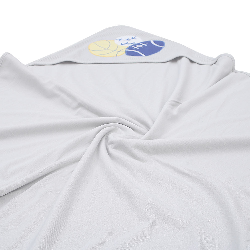 WRAPING SHEET GREY FOOTBALL TEXTURED