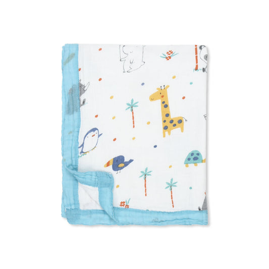 WRAPING SHEET WHITE ANIMAL KINGDOM